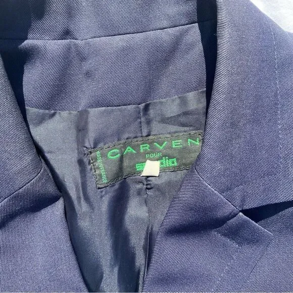 🪁 TRUE VINTAGE RARE NAVY CARVEN JACKET
Made in France - Picture 3 of 4